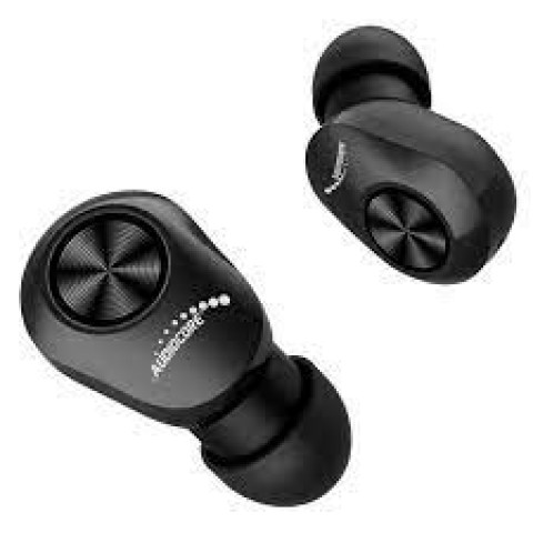 Bevielės ausinės - laisvų rankų įranga Audiocore AC580 Bluetooth 5.1 juodos (black) 